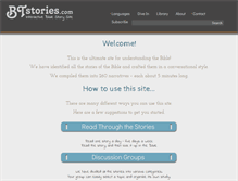 Tablet Screenshot of btstories.com